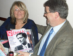 Alice Schwarzer und Prof. Heil (ehem. Rektor der HfJS) Alice Schwarzer und Prof. Heil (ehem. Rektor der HfJS)