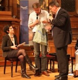 Günther Jauch und Rektor Prof. Heil Günther Jauch und Rektor Prof. Heil